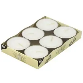 Theelichten Wit Maxi Ø 59 x 24mm  -horecavoordeel.com-
