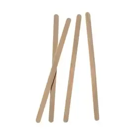 Roerstaafjes Hout "Pure" 140 x 5mm -horecavoordeel.com-
