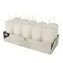 Stompkaarsen Wit Ø 40 x 90mm -horecavoordeel.com-