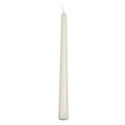Kandelaarkaarsen Wit 100% Stearine Ø 22 x 250mm -horecavoordeel.com-
