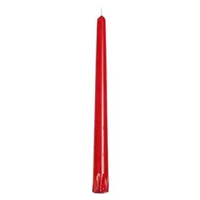 Kandelaarkaarsen Rood 100% Stearine Ø 22 x 250mm -horecavoordeel.com-