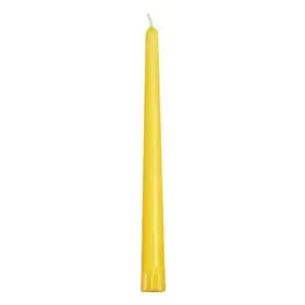 Kandelaarkaarsen Geel 100% Stearine Ø 22 x 250mm -horecavoordeel.com-
