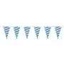 Wimpel Slinger Folie "Beiers Blauw" Waterbestendig 4 meter -horecavoordeel.com-