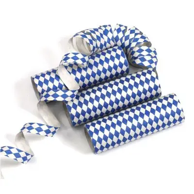 Serpentine "Beiers blauw" Brandvertagend 4 meter -horecavoordeel.com-