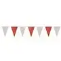 Wimpel Slinger Folie Rood Wit Waterbestendig 10 meter -horecavoordeel.com-