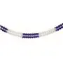 Slinger Papier Blauw Wit Extra Groot Brandvertagend Ø 160mm x 10 meter -horecavoordeel.com-
