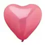 Ballonnen Rood "Heart" Large (Geschikt voor Helium) Ø 260mm  -horecavoordeel.com-