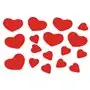 Deco Confetti  Hout "Hearts" 15 gram -horecavoordeel.com-