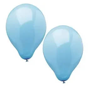 Ballonnen Lichtblauw (Geschikt voor Helium) Ø 250mm -horecavoordeel.com-