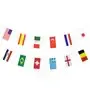 Vlaggetjes Slinger Papier "32 Nations" Brandvertagend 10 meter -horecavoordeel.com-