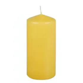 Stompkaarsen Lichtgeel Ø 69 x 150mm -horecavoordeel.com-