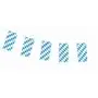 Vlaggetjes Slinger Papier "Beiers Blauw" Brandvertagend 10 meter -horecavoordeel.com-
