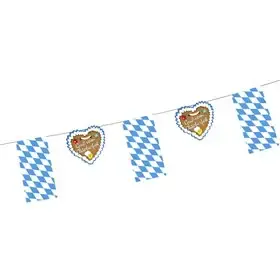 Vlaggetjes Slinger Papier"Gruß vom Oktoberfest" 4 meter -horecavoordeel.com-