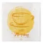 Servetten 3-Laags "Good Morning" 1/4 vouw 240 x 240mm -horecavoordeel.com-