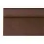 Tafelkleed Papier Rol Bruin Met Damastprint 8 x 1,2 meter -horecavoordeel.com-
