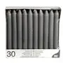 Tafelkaarsen Grijs Ø 21 x 196mm -horecavoordeel.com-