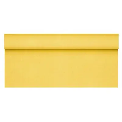 Tafelkleed Rol Vlies Geel"Soft Selection Plus" 25 x 1,18 meter -horecavoordeel.com-