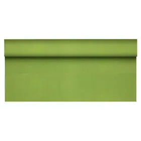 Tafelkleed Rol Vlies Olijfgroen "Soft Selection Plus" 25 x 1,18 meter -horecavoordeel.com-