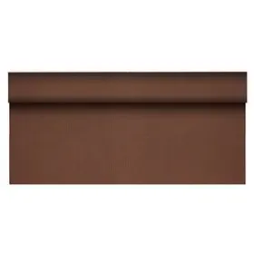 Tafelkleed Rol Vlies Bruin "Soft Selection Plus" 25 x 1,18 meter -horecavoordeel.com-