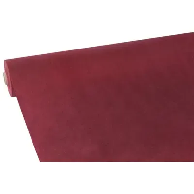 Tafelkleed Rol Vlies Bordeaux "Soft Selection" 40 x 0,9 meter -horecavoordeel.com-