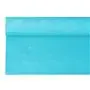 Tafelkleed Papier Rol Turkoois Met Damastprint 6 x 1,2 meter -horecavoordeel.com-