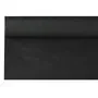 Tafelkleed Papier Rol Zwart Met Damastprint 6 x 1,2 meter -horecavoordeel.com-