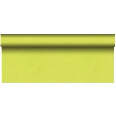 Tafelkleed Rol Limoengroen Van Pulp Viscose En Tissue Mix "ROYAL Collection Plus" 20 x 1,18 meter -horecavoordeel.com-