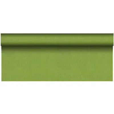 Tafelkleed Rol Olijfgroen Van Pulp Viscose En Tissue Mix "ROYAL Collection Plus" 20 x 1,18 meter -horecavoordeel.com-