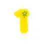 Getal Kaarsen Cijfer "1" Geel Klein 68mm -horecavoordeel.com-