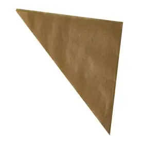 Puntzakken Bruin Pergament Papier Vetvrij 270 x 190 x 190mm  (Vul-inhoud 125 Gram) -horecavoordeel.com-