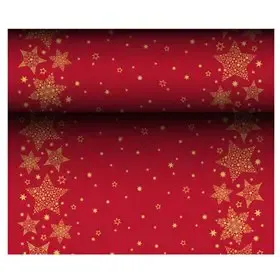 Tafelloper Airlaid "Christmas Shine" 24m x 400mm -horecavoordeel.com-