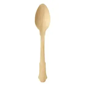 Koffielepels Hout "Pure" "Vintage" 120mm -horecavoordeel.com-