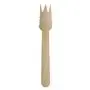 Gebak Snackvork Met Snijrand Hout "Pure" 140mm -horecavoordeel.com-