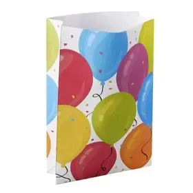 Partyzakjes "Ballon" Papier 280 x 190 x 70mm  -horecavoordeel.com-