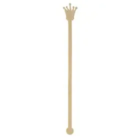 Roerstaafjes Bamboe "Pure" "Crown" 200mm -horecavoordeel.com-