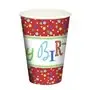 Drinkbekers Karton 200cc "Happy Birthday" Ø 70 x 97mm -horecavoordeel.com-