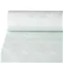 Tafelkleed Papier Rol Wit Met Damastprint 50 x 0,8 meter