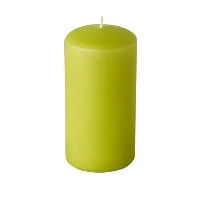 Stompkaarsen Kiwi Ø 50 x 100mm