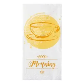 Servetten 3-Laags "Good Morning" 1/8-vouw 330 x 330mm