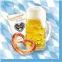 Servetten 3-Laags "Bavaria" 1/4 vouw 330 x 330mm
