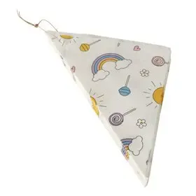Puntzakken "Sweets" Pergament Papier Vetvrij 270 x 190 x 190mm  (Vul-inhoud 125 Gram)