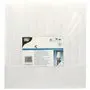 Koksmuts Wit "Toscana" Verstelbaar en Geplooid Non Woven 300 x 280mm