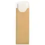 Bestekzakjes "Natuur" 235 x 73mm Inclusief 2-Laags Wit Servet 330 x 330mm