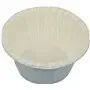 Bakvormpjes Wit Rond Ø 50 x 35mm