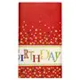Tafelkleed Papier "Happy Birthday" Met Beschermingslaag 1200 x 1800mm 