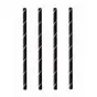 Cocktail Drinkrietjes Papier Zwart - Wit "Pure" "Stripes" Ø 70 x 150mm Horecavoordeel.com