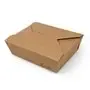 Maaltijdbak - Lunchbox 1000ml Kraft Bruin Karton