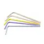 Buigrietjes Papier "FSC" Pastel Assortiment Ø 6 x 240mm Horecavoordeel.com