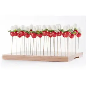 Bamboe Showboard Voor Maximaal 120 Prikkers 350 x 250 x 25mm Horecavoordeel.com