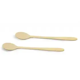 Bamboe Sorbetlepels 210mm Horecavoordeel.com